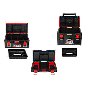 Ensemble de 3 coffres à outils sur roues WULKEN
