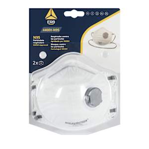 N95 Disposable Dust Masks Pkg/2