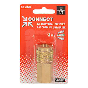 Universal Quick Coupler 1/4 in.