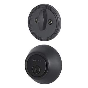 Keyed Deadbolt Lock Black