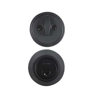 Keyed Deadbolt Lock Black
