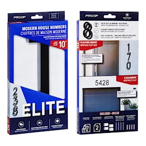 Elite Number 1 Cast Aluminum Black 10 in.