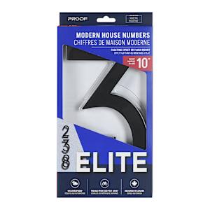 Elite Number 3 Cast Aluminum Black 10 in.