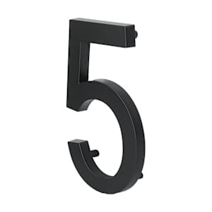 Elite Number 5 Cast Aluminum Black 10 in.