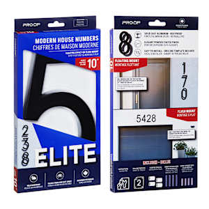 Elite Number 5 Cast Aluminum Black 10 in.