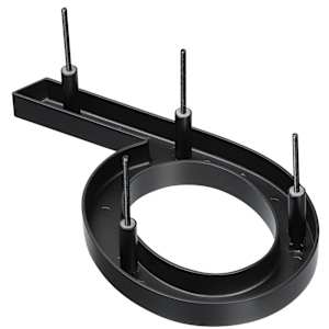 Elite Number 6 Cast Aluminum Black 10 in.