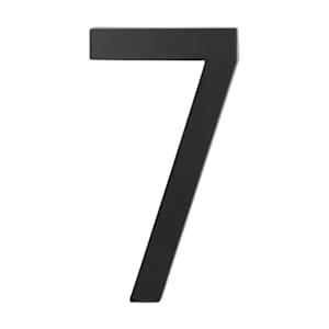 Elite Number 7 Cast Aluminum Black 10 in.