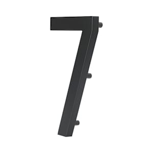 Elite Number 7 Cast Aluminum Black 10 in.