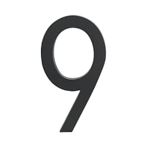 Elite Number 9 Cast Aluminum Black 10 in.