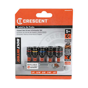CRESCENT Nut Driver/Extractors Set/5