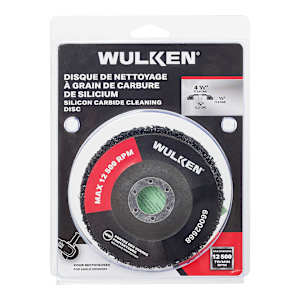 WULKEN Angle Grinder Cleaning Disk 4 1/2 in.