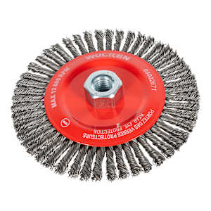 WULKEN Angle Grinder Stringer Bead Wire Wheel 6 in.