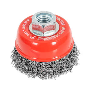 WULKEN Angle Grinder Crimped Cup Brush 2 3/4 in.