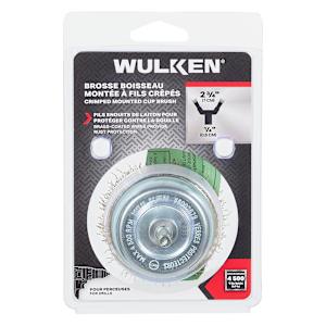 WULKEN Drill Crimped Cup Brush 2 3/4 in.