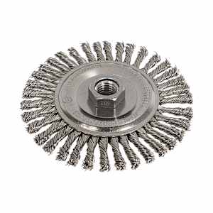 WULKEN ELITE Angle Grinder Stringer Bead Wire Wheel 5 in.