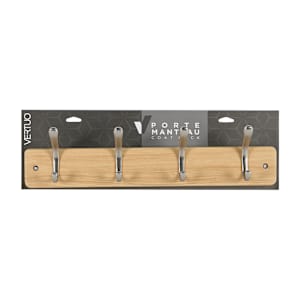 VERTUO 4-Hook Coat Rack 17 3/4 in.