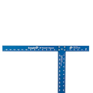 Équerre en T pour gypse 48 po