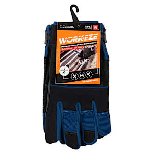 Synthetic Leather Work Gloves Large