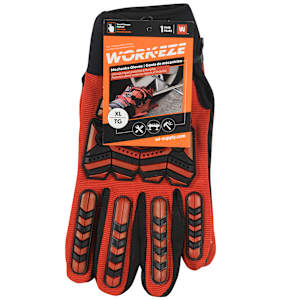 Impact Protection Work Gloves Extra Large