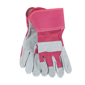 Women's Leather Gardening Gloves Medium