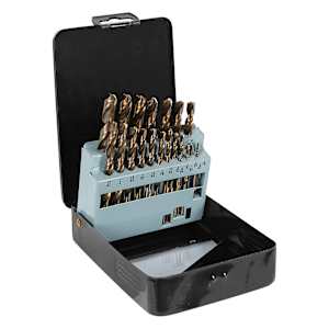 21-Pieces Gold Oxide Drill Bit Set