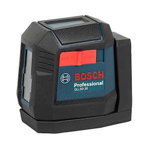 Niveau laser à lignes croisées rouges BOSCH
