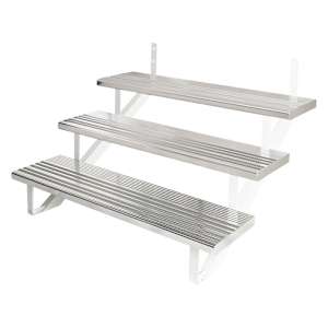 PYLEX Anodized Aluminum Step 42 in. Collection 11
