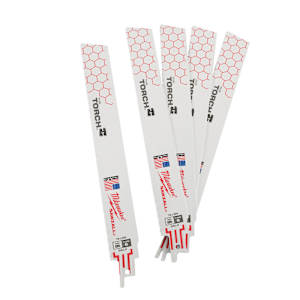 Lames de scie alternative 9 po 18 dents Pqt/5 MILWAUKEE