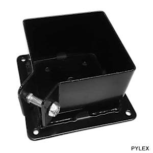 PYLEX Fixbase Post Base for 4 in. x 4 in.