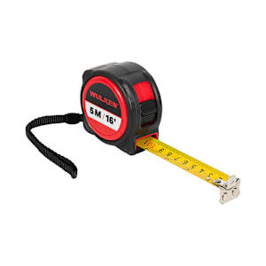 WULKEN Tape Measure 16 ft./5 m x 1 in.