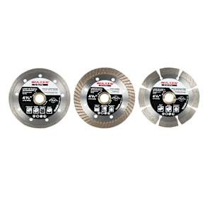 Lames au diamant 4 1/2 po 
Ens/3 WULKEN ELITE