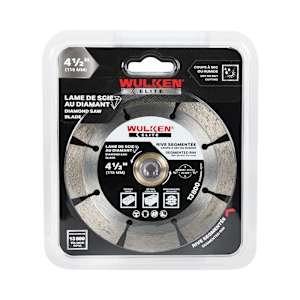 WULKEN ELITE Diamond Blade Segmented Rim 4 1/2 in.
