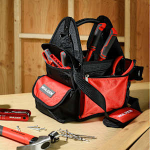 WULKEN Electrician Tool Bag 8 5/8 in.
