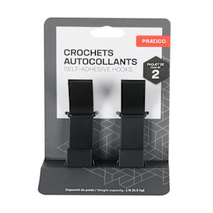 Crochets adhésifs Pqt/2