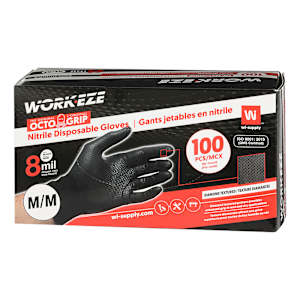 Disposable Nitrile Gloves Medium Pkg/100