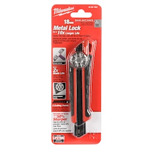 Couteau utilitaire à lame 18 mm MILWAUKEE