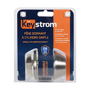 KËYSTROM Deadbolt Lock Satin Chrome