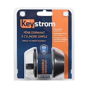 KËYSTROM Deadbolt Lock Matte Black