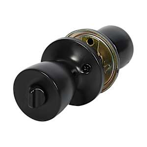 KËYSTROM Bathroom Door Bell Knob Matte Black