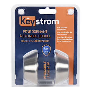 KËYSTROM Double Deadbolt Lock Satin Nickel