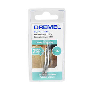 Ball Shaped Carving Bit 3/16 in. for Rotary Tool Pqt/2