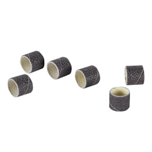 Bande de ponçage grain fin n° 120 pour outil rotatif Pqt/6