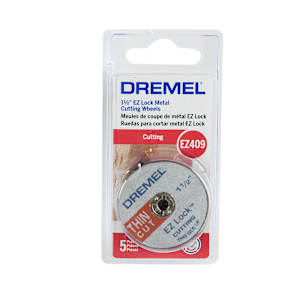 Thin Cut EZ Lock 1 1/2 in. Cut-off Wheel for Rotary Tool Pkg/5