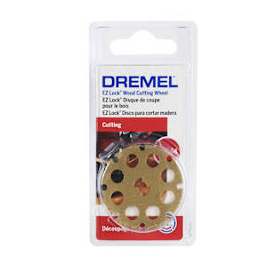 Disque de coupe pour le bois EZ Lock 1 1/2 po pour outil rotatif