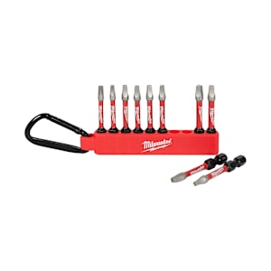 MILWAUKEE Square Shockwave 2 in. Bits Set/10