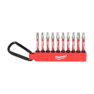 MILWAUKEE Square Shockwave 2 in. Bits Set/10