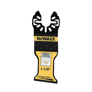 DEWALT Oscillating Plunge Cut Blade 1 1/4 in.