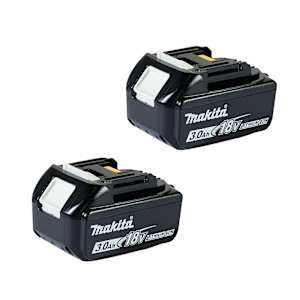 Batteries 18 V 3,0 Ah Pqt/2 MAKITA