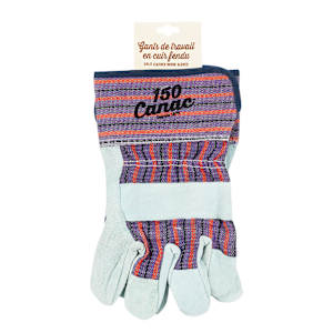 Leather Work Gloves Canac 150th