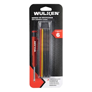 Ensemble de 6 mines de rechange WULKEN